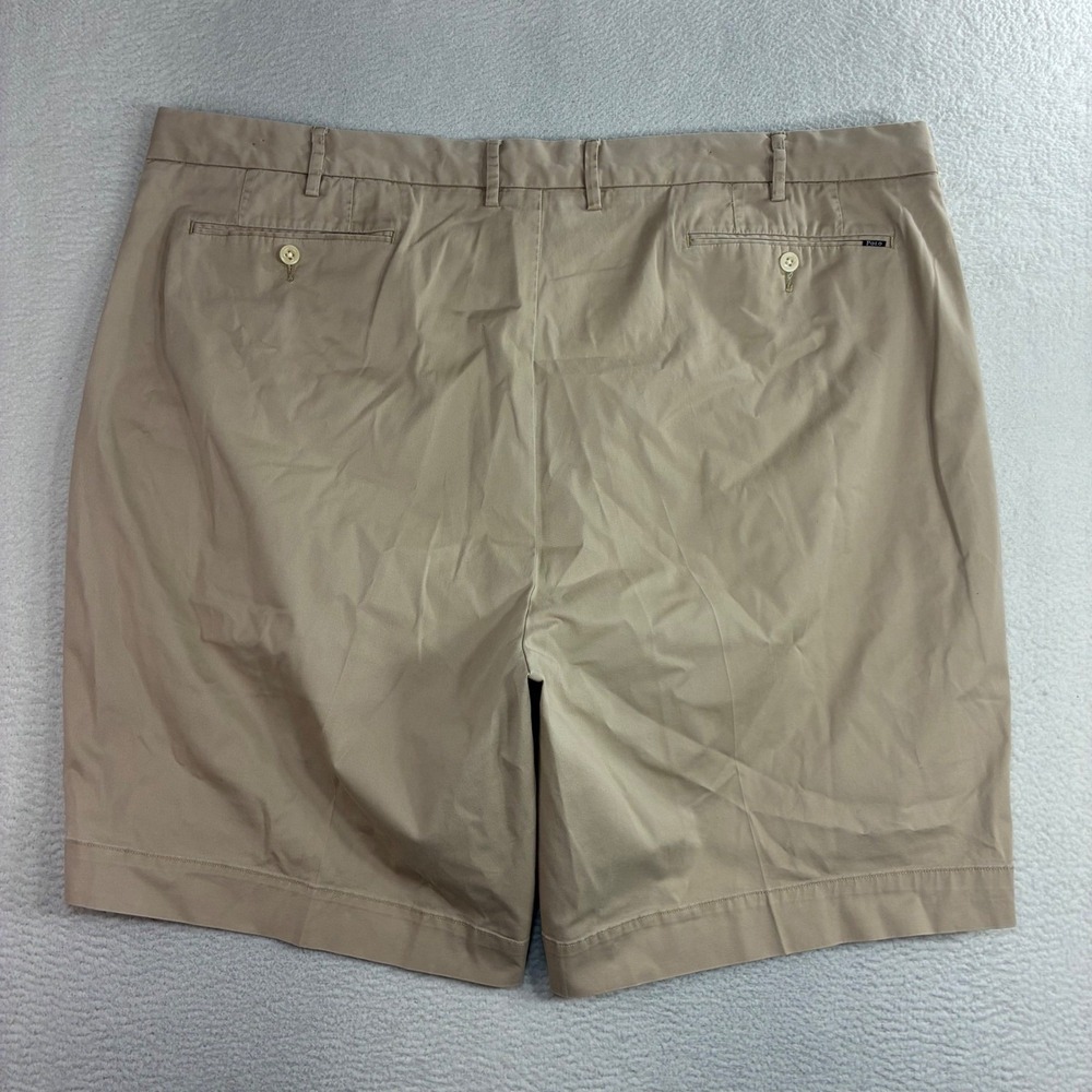 Polo Ralph Lauren Chino Shorts Men 46x9 Beige Stretch Classic Preppy Golf Summer